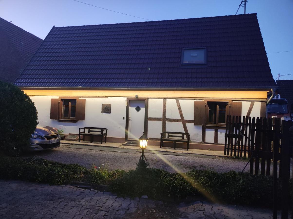 Petite Maison Alsacienne Dans Un Village Au Calme Niederroedern Dış mekan fotoğraf